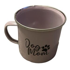 Dog Love, Enamel Pink‎ Mug